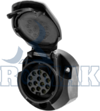 13 Pin Plastik Priz